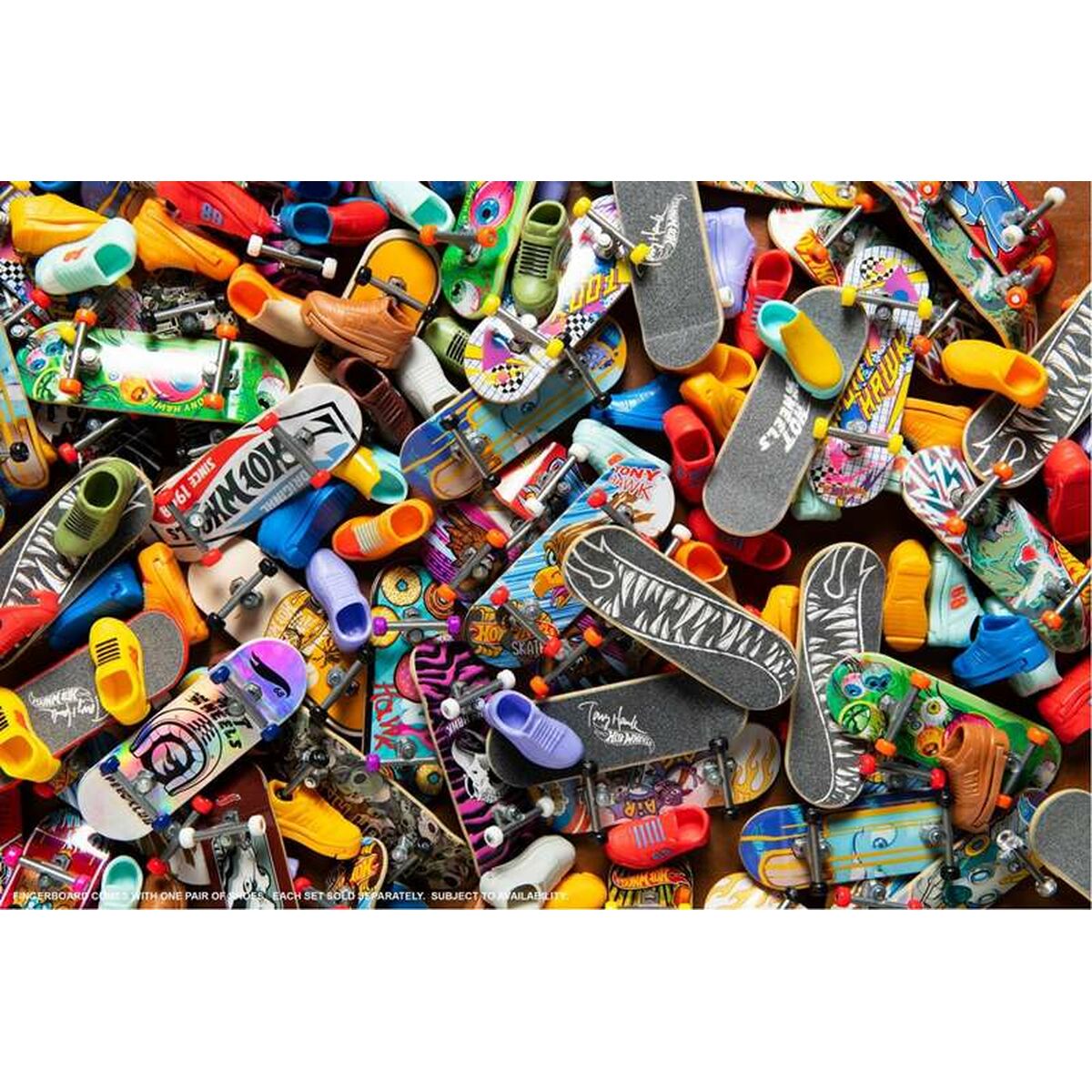 Hot Wheels Finger Skateboard Hot Wheels 8 Pieces