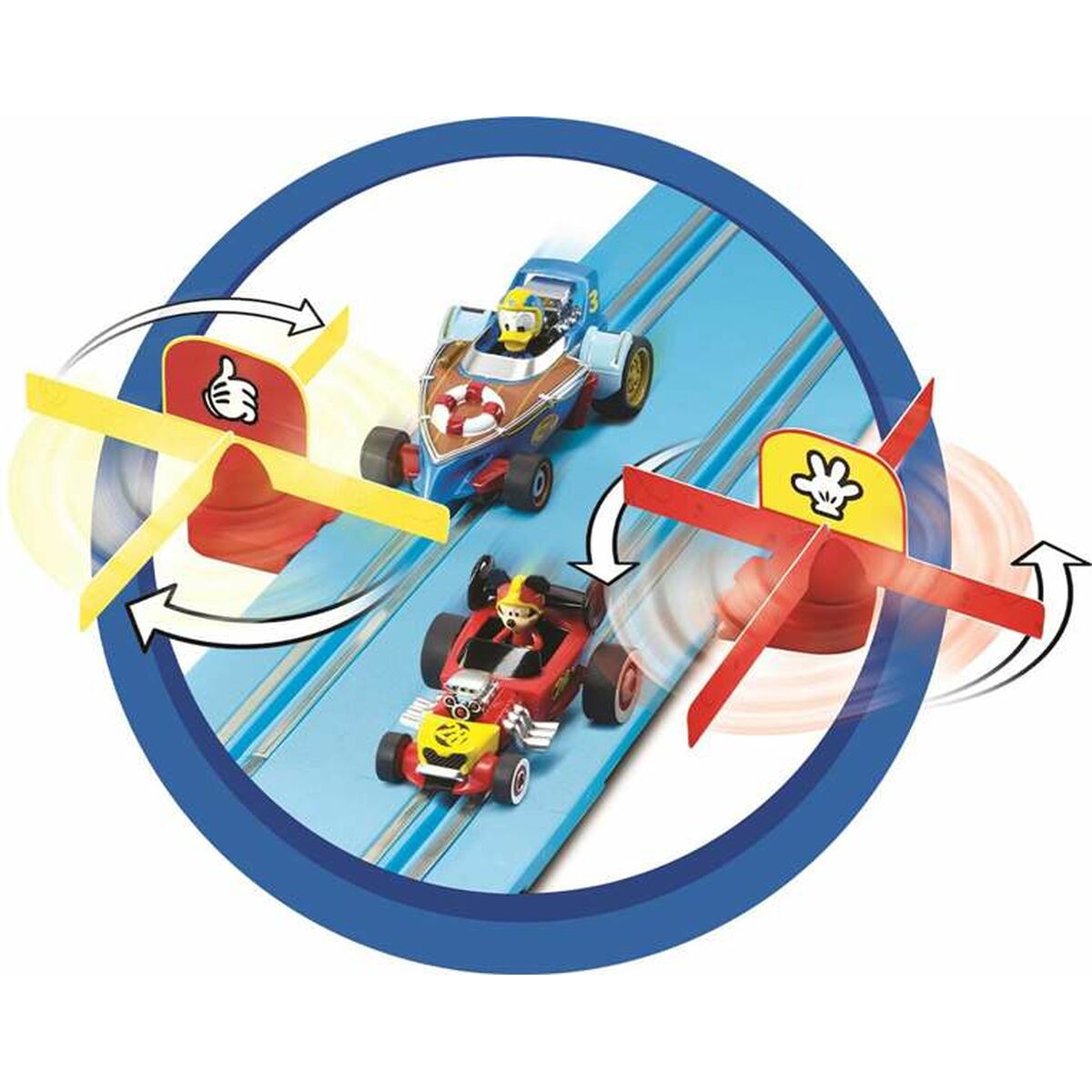 Mickey Racetrack Mickey Mouse Fun Race