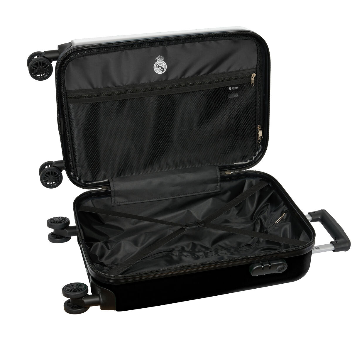 Real Madrid C.f. Cabin Trolley Real Madrid C.f. 1St Kit 24/25 White Grey 20"