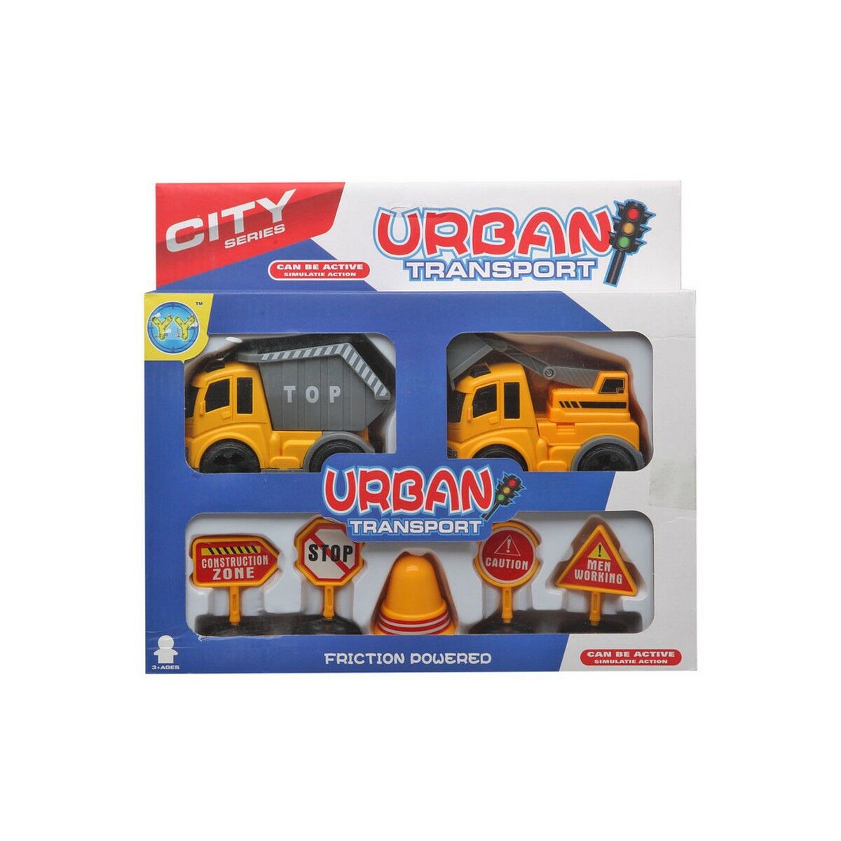 Bigbuy Kids Vehicle Playset Construction 27 X 25 Cm