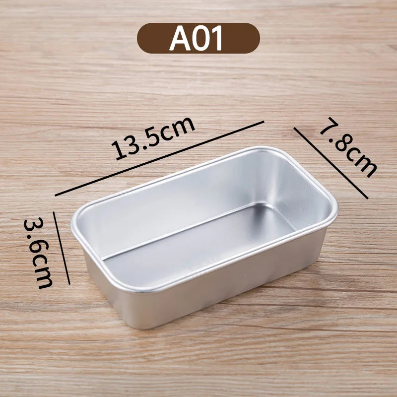Nonstick Baking Bread Loaf Pan Carbon Steel Toast Bread Pan Tin Kitchen Rectangle Bakeware Brownies Mold for Kitchen Baking Tool