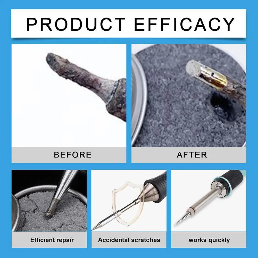 6g Electrical Soldering Iron Tip Cleaning Paste Plaster Cream Resurrection Non-stick Solder Refresher Tool Tin I5K8