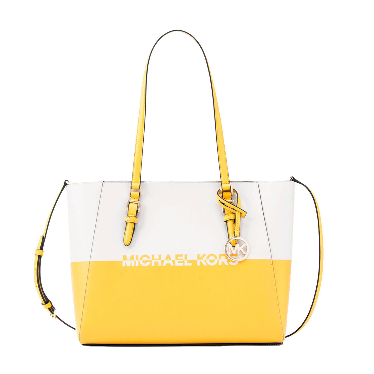 Michael Kors Women's Handbag Michael Kors Charlote Yellow 27 X 34 X 11 Cm