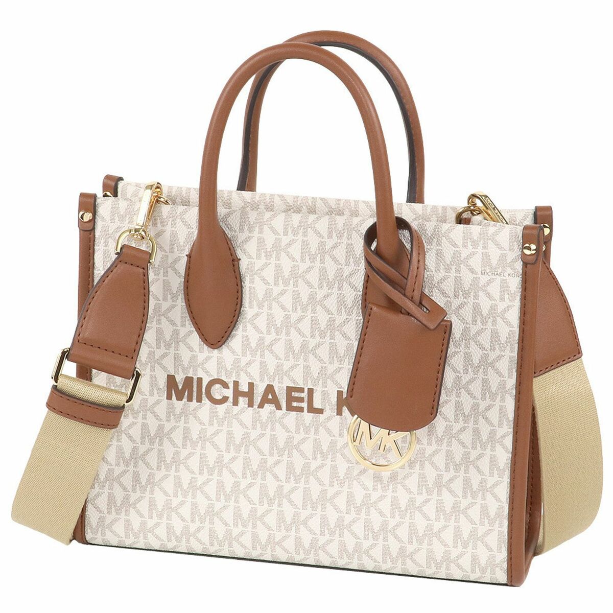 Michael Kors Women's Handbag Michael Kors Mirella Beige 25 X 20 X 8 Cm