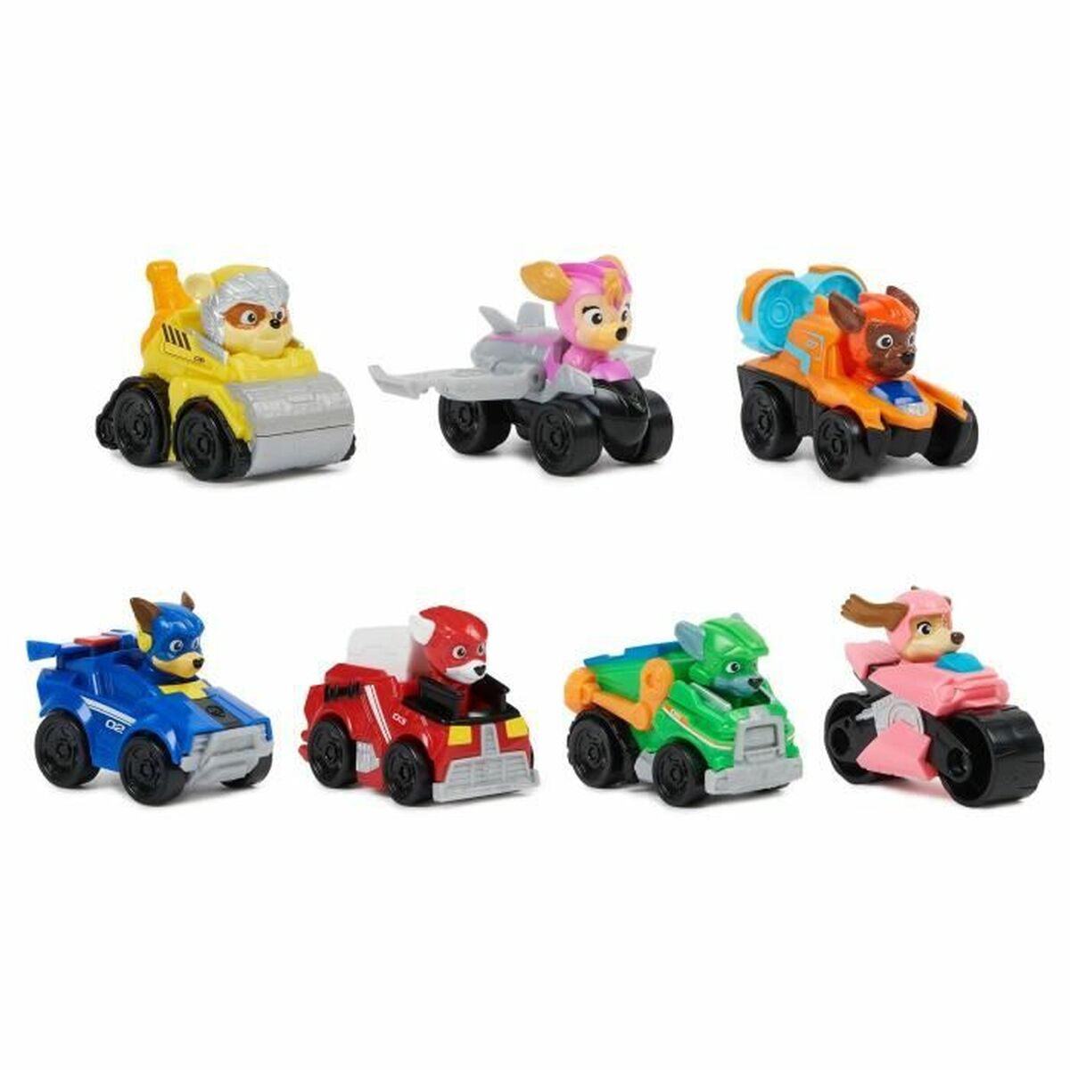 The Paw Patrol Vehicle Playset The Paw Patrol Figure 7 Pieces