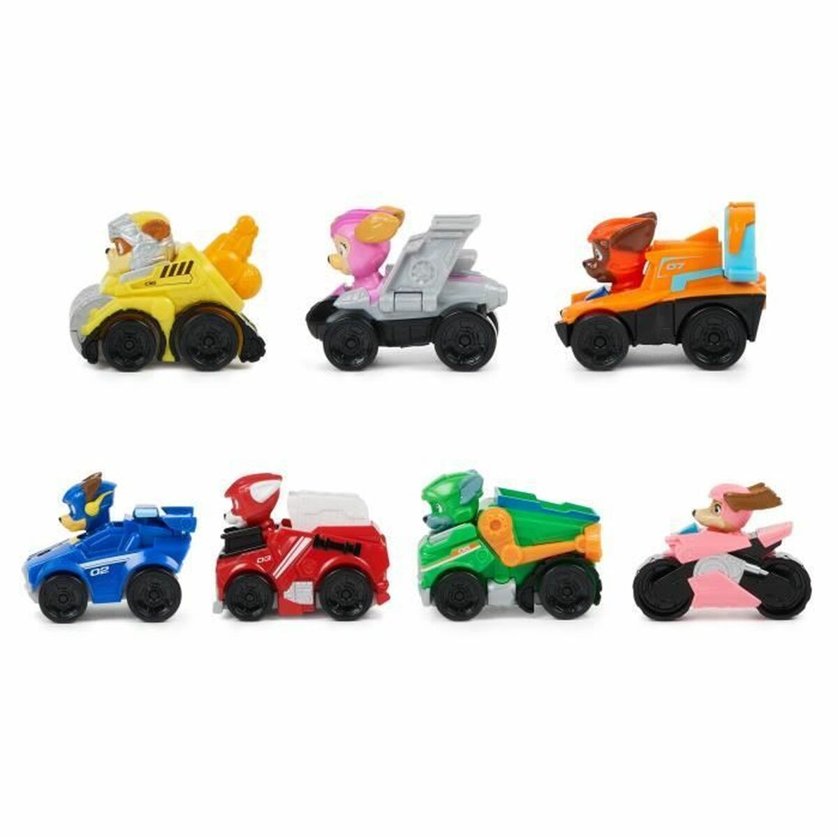 The Paw Patrol Vehicle Playset The Paw Patrol Figure 7 Pieces