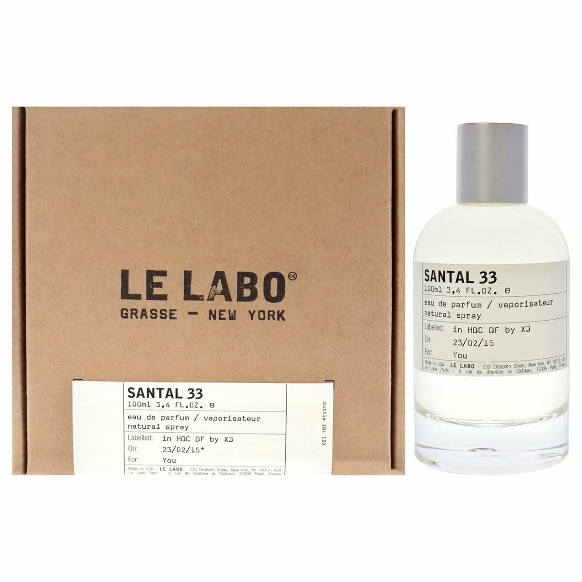 Unisex Perfume Le Labo Santal 33 Edp 50 Ml