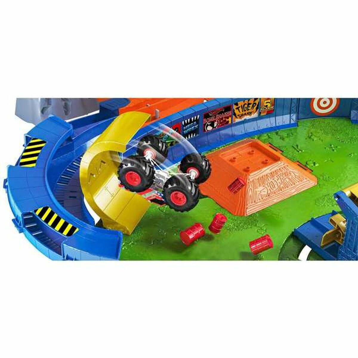 Hot Wheels Racetrack Monster Trucks Hot Wheels Gyl14 + 4 Years