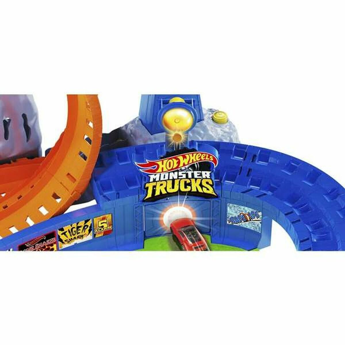 Hot Wheels Racetrack Monster Trucks Hot Wheels Gyl14 + 4 Years