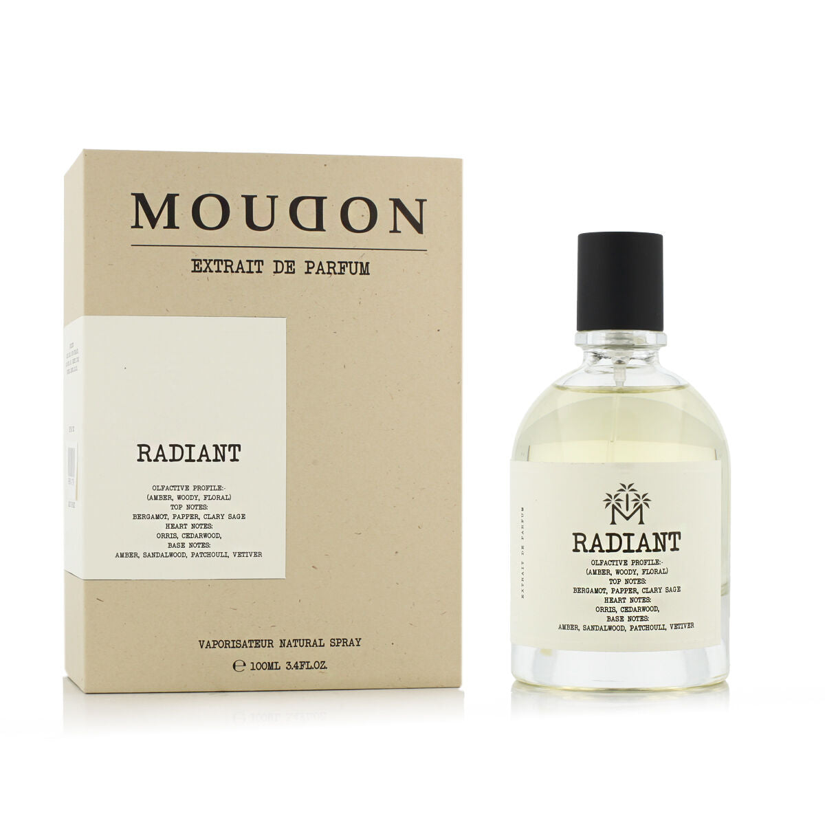 Unisex Perfume Moudon Radiant 100 Ml