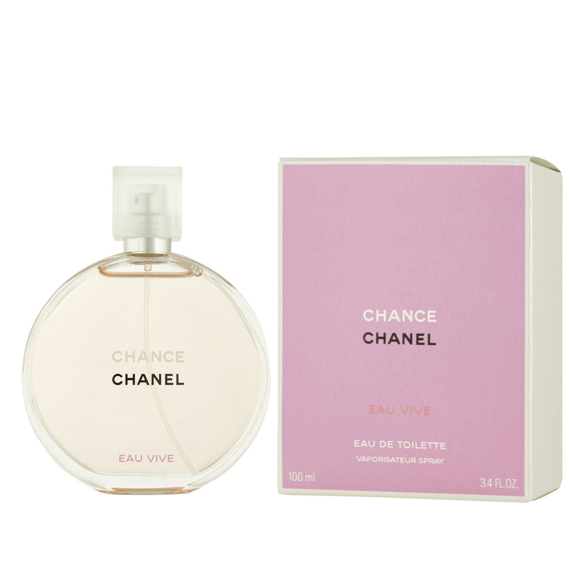 Chanel Women's Perfume Chance Eau Vive Chanel Edt Chance Eau Vive 100 Ml