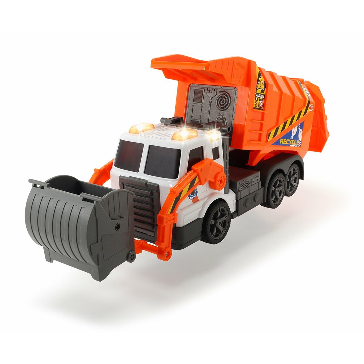 Dickie Toys Garbage Truck Dickie Toys 186380 Orange