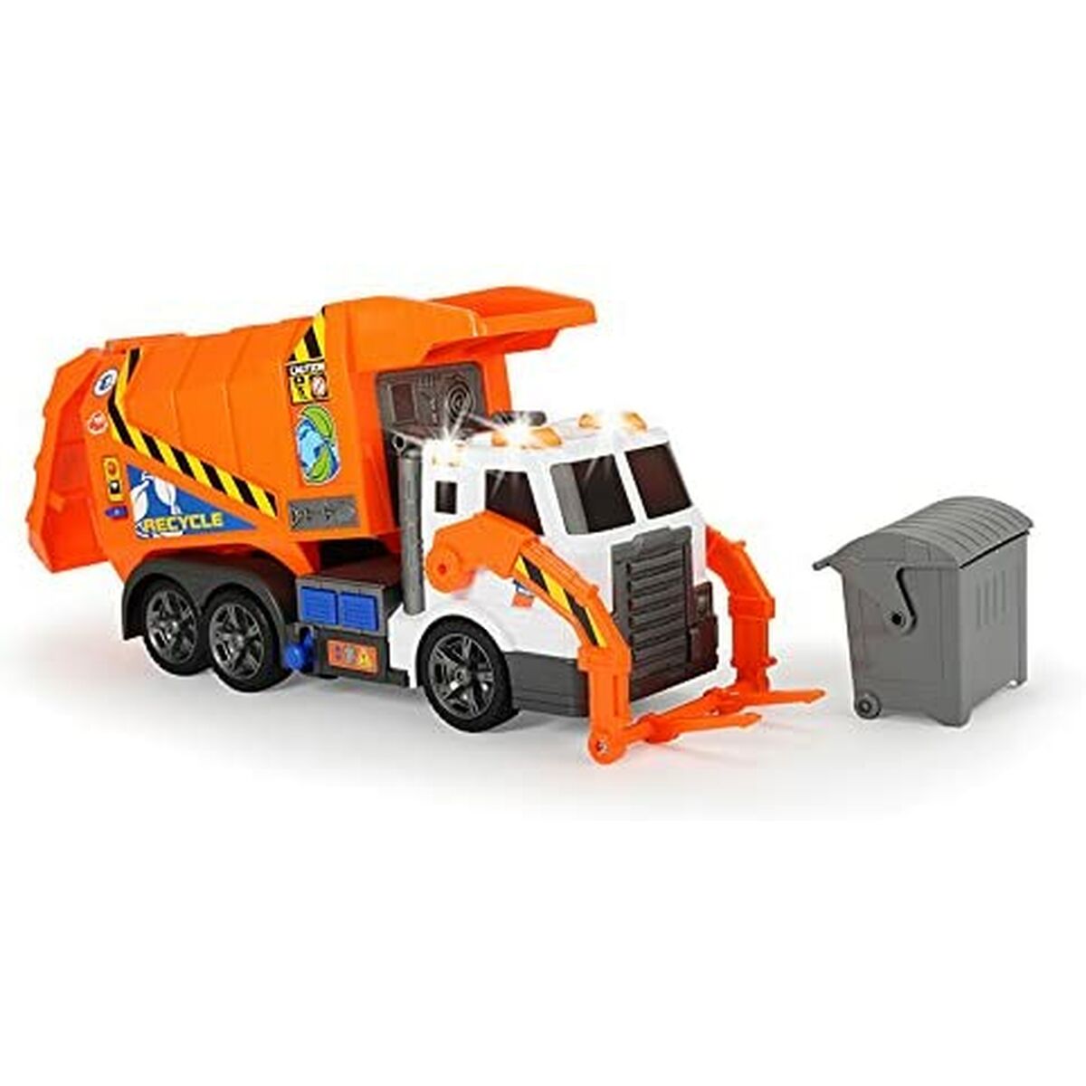 Dickie Toys Garbage Truck Dickie Toys 186380 Orange