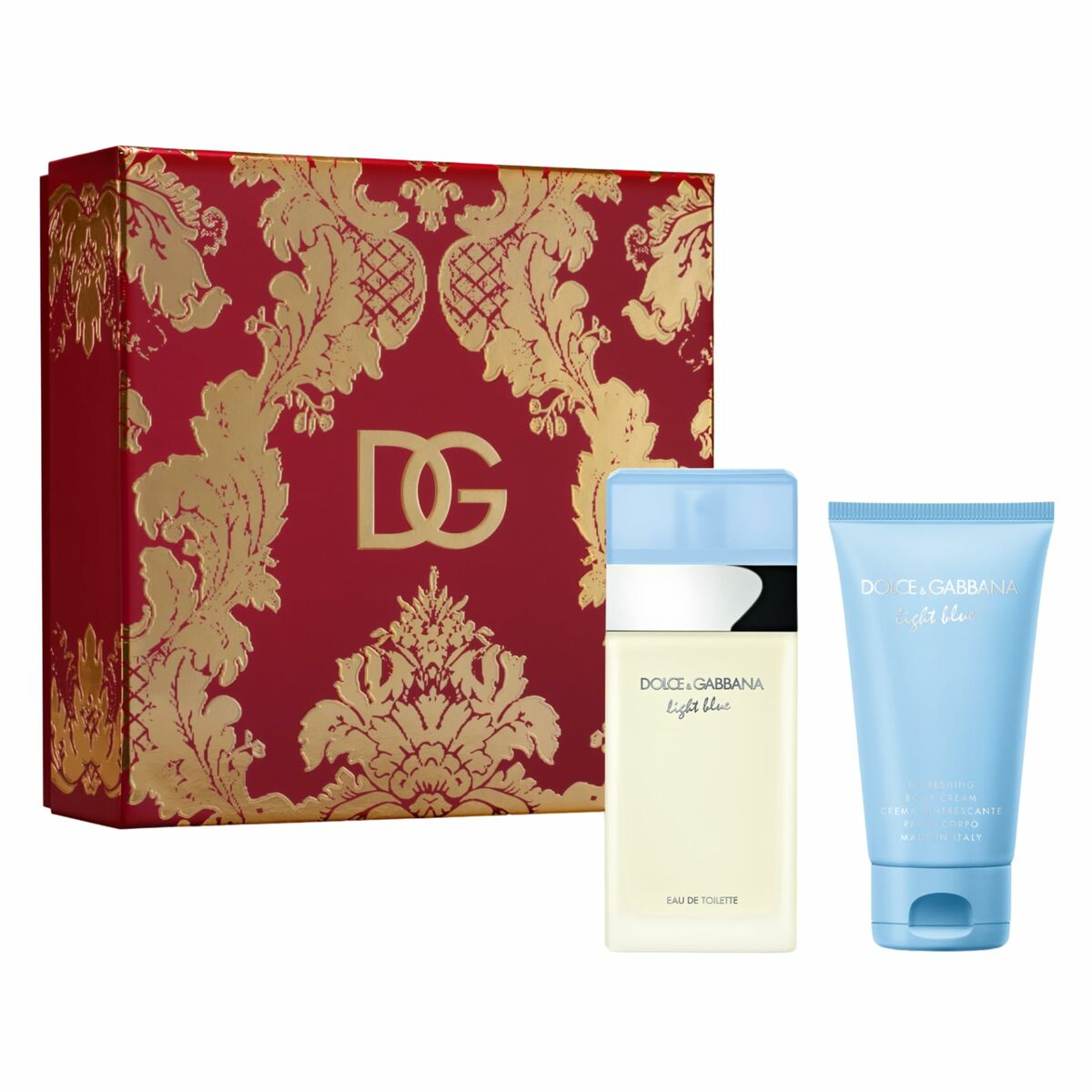 Dolce & Gabbana Women's Perfume Set Dolce & Gabbana Edt Light Blue 2 Pieces