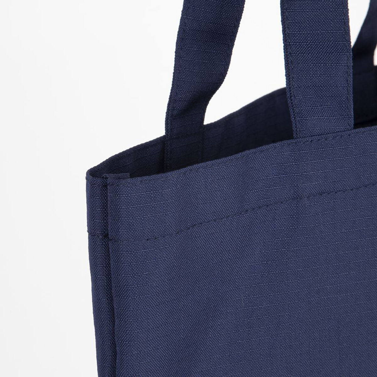 Milan Fabric Bag Milan 1918 Navy Blue 38 X 41 Cm