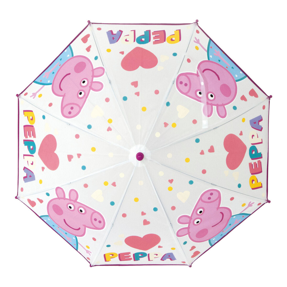 Peppa Pig Umbrella Peppa Pig Having Fun Light Pink 46 Cm