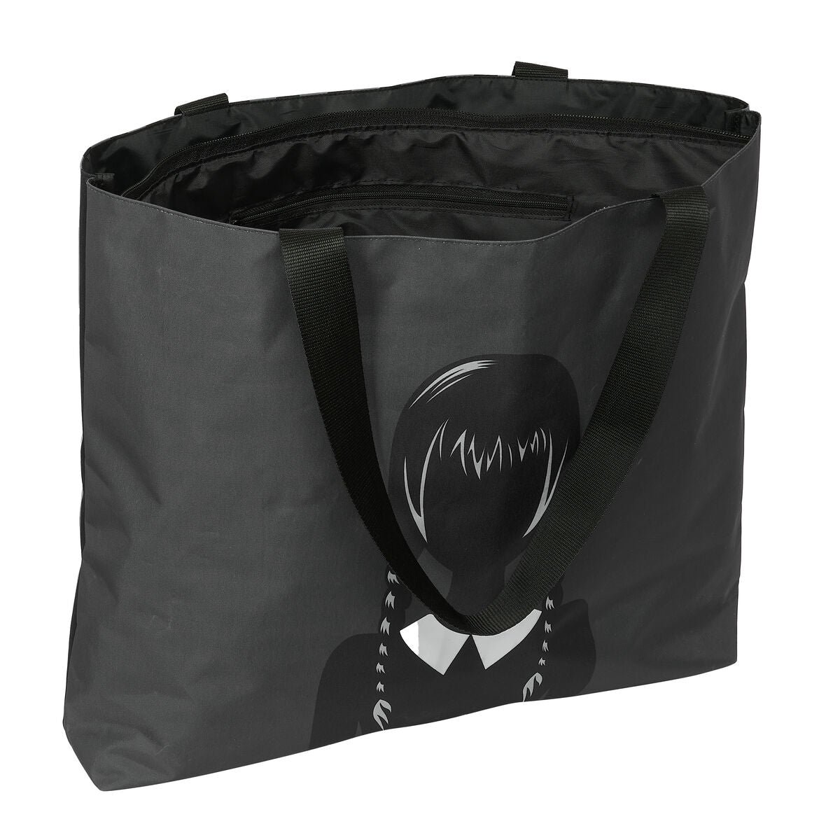 Wednesday Shopping Bag Wednesday Black 50 X 45 X 10 Cm