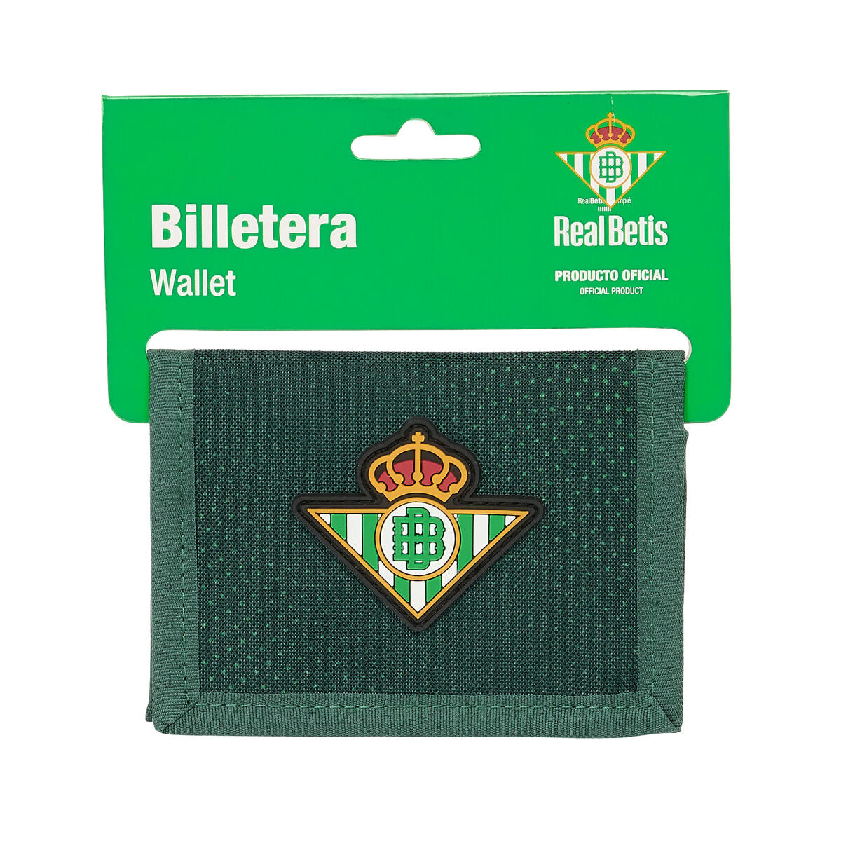 Real Betis Balompié Purse Real Betis Balompié Green 12,5 X 9,5 X 1 Cm