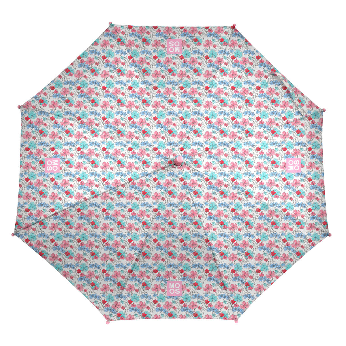 Moos Umbrella Moos Flores Multicolour Ø 86 Cm