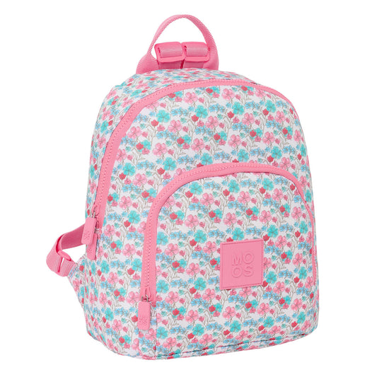 Moos Rucksack Moos Flores Multicolour 25 X 30 X 13 Cm