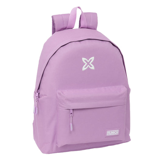 Munich Rucksack Munich Basic Lilac 33 X 42 X 15 Cm