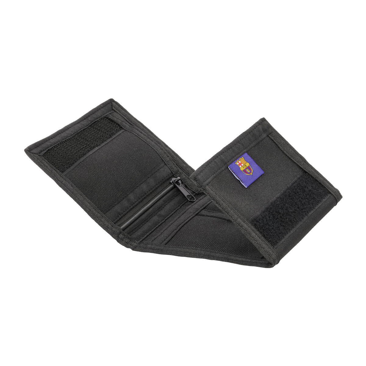 F.c. Barcelona Purse F.c. Barcelona Black Black 12,5 X 9,5 X 1 Cm