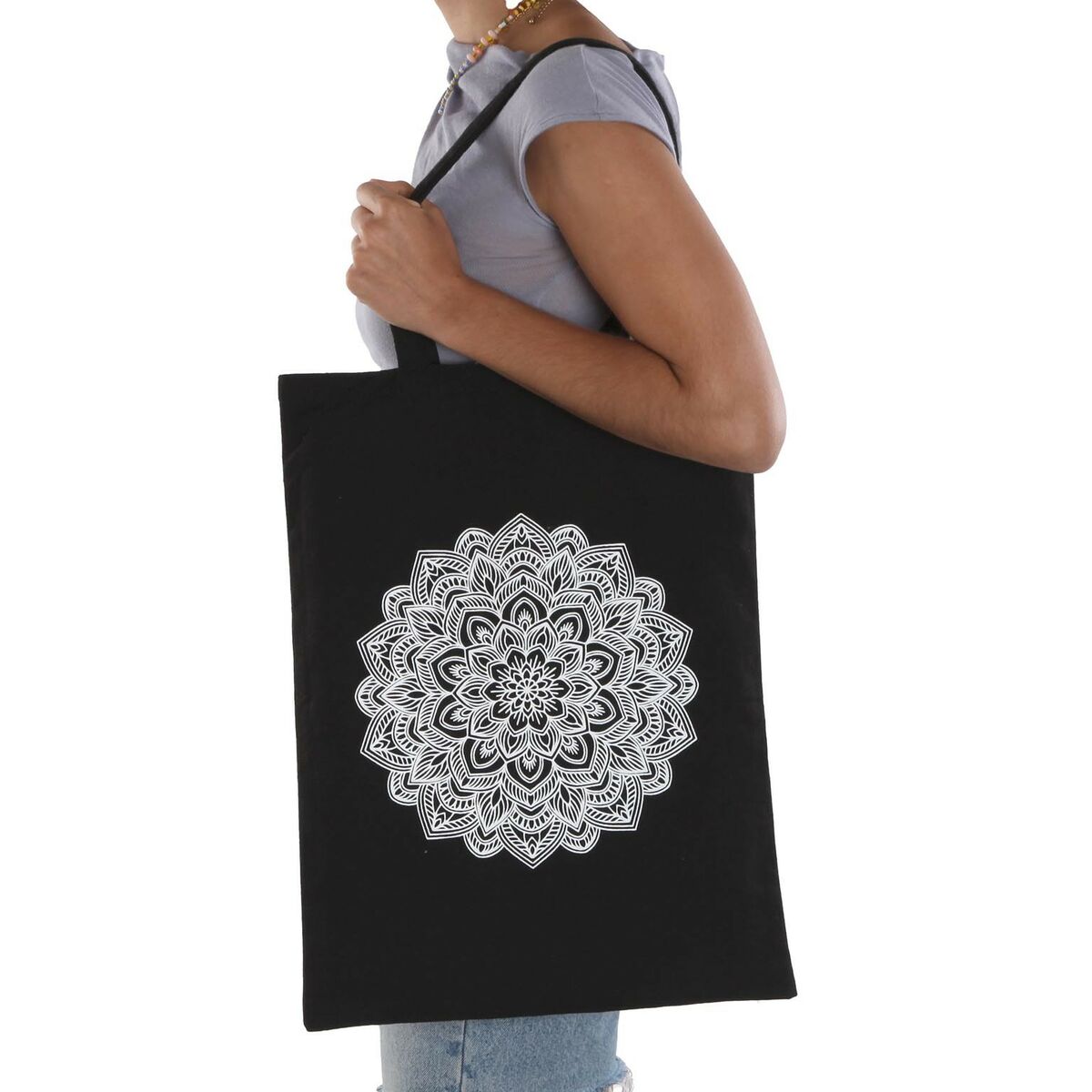 Versa Women's Handbag Versa Black 36 X 48 X 36 Cm Mandala