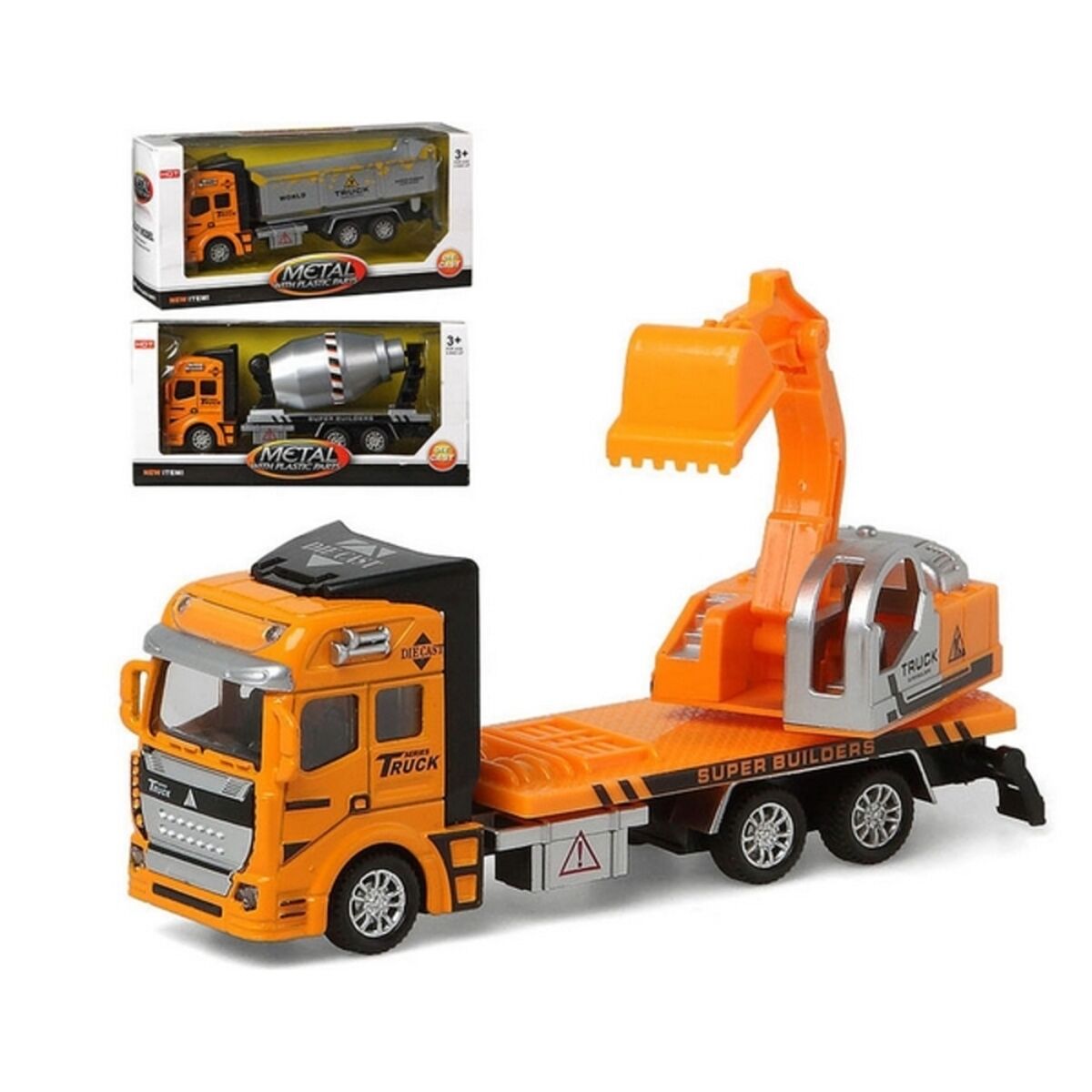 Bigbuy Fun Truck Public Works 111720 23 X 13 Cm