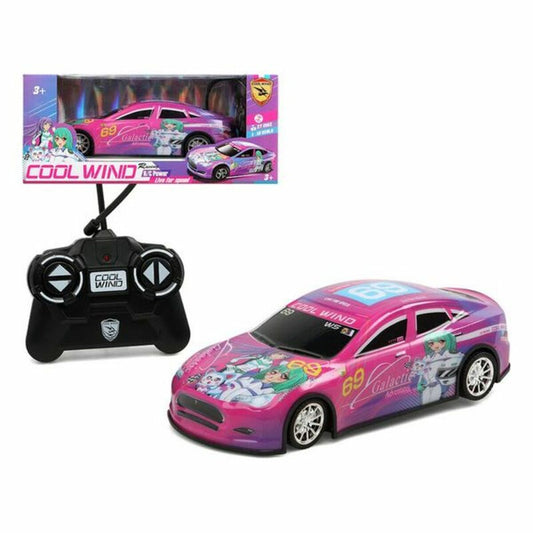 Bigbuy Fun Remote-Controlled Car Cool Wind Pink 119993