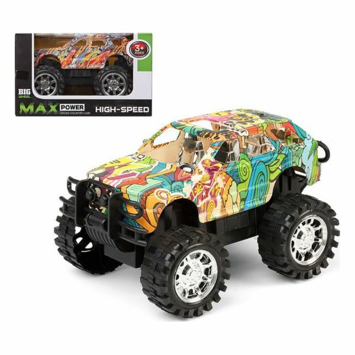 Bigbuy Fun Car 4X4 Big Wheel 119862