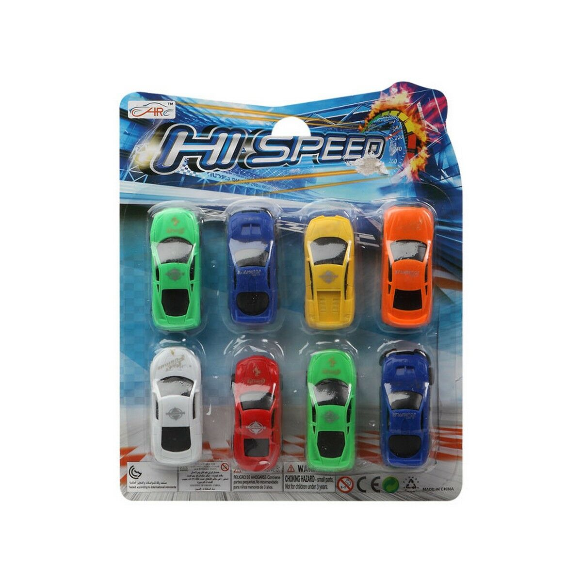 Bigbuy Kids Car Multicolour 8 Pieces