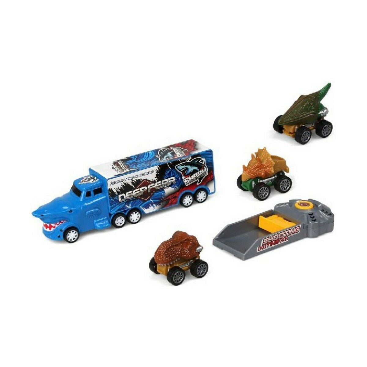 Bigbuy Fun Set Of Cars 27 X 23 Cm