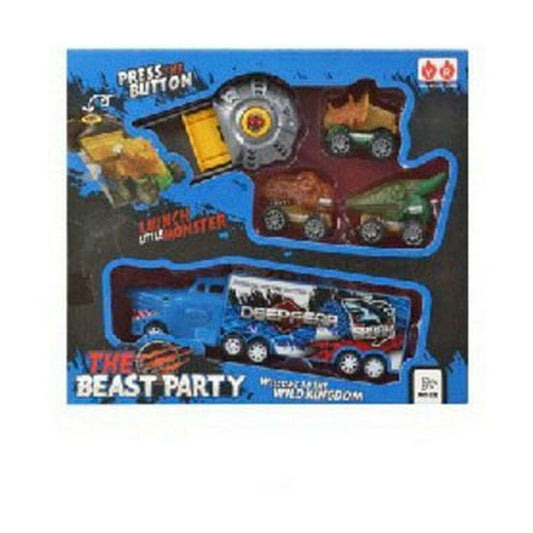 Bigbuy Fun Set Of Cars 27 X 23 Cm