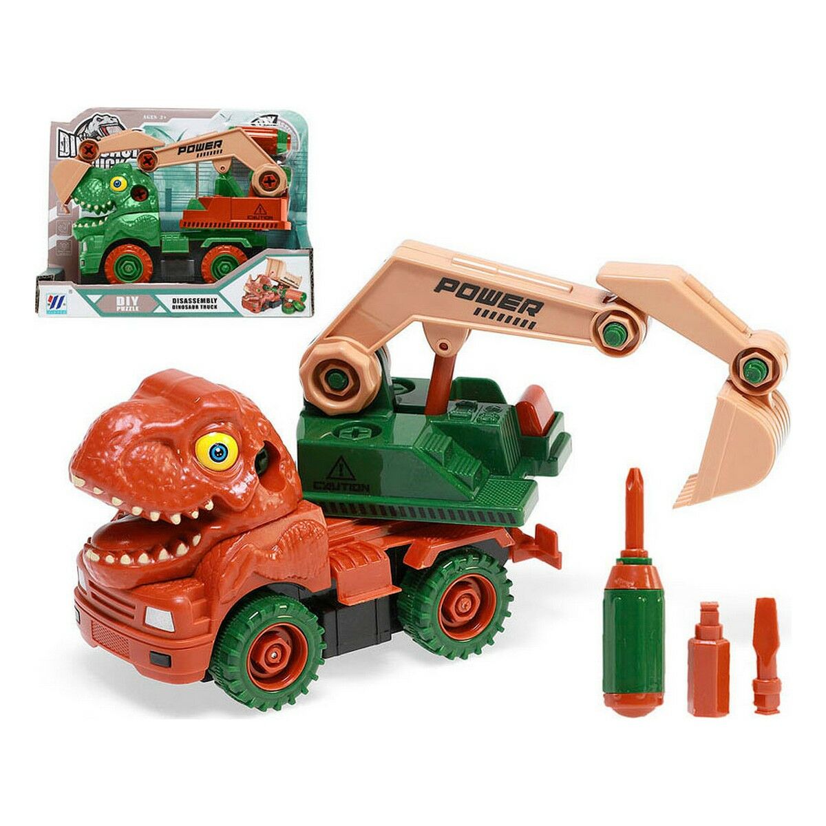 Bigbuy Kids Construction Vehicles 20 X 16 Cm