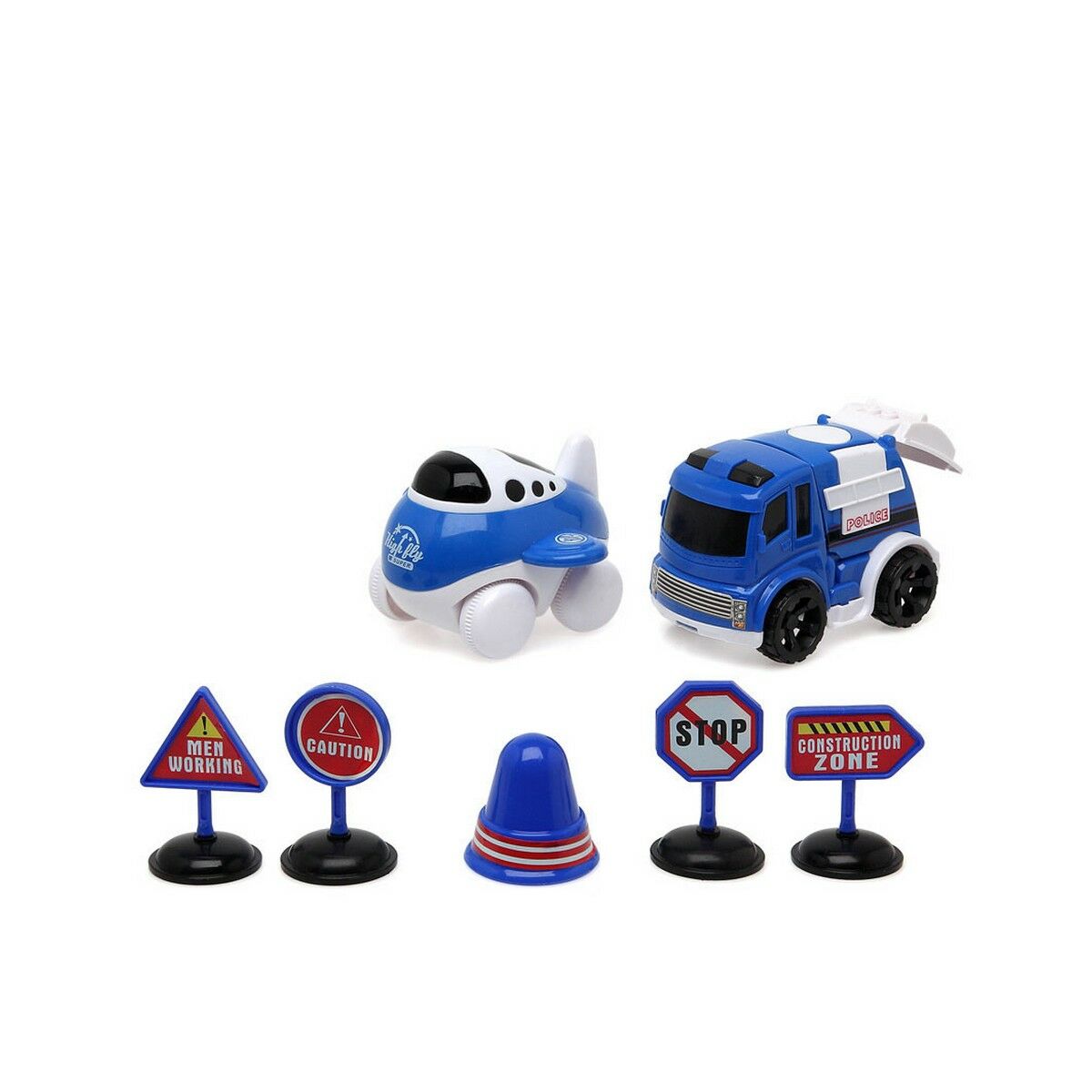 Bigbuy Kids Vehicle Playset Police 27 X 25 Cm