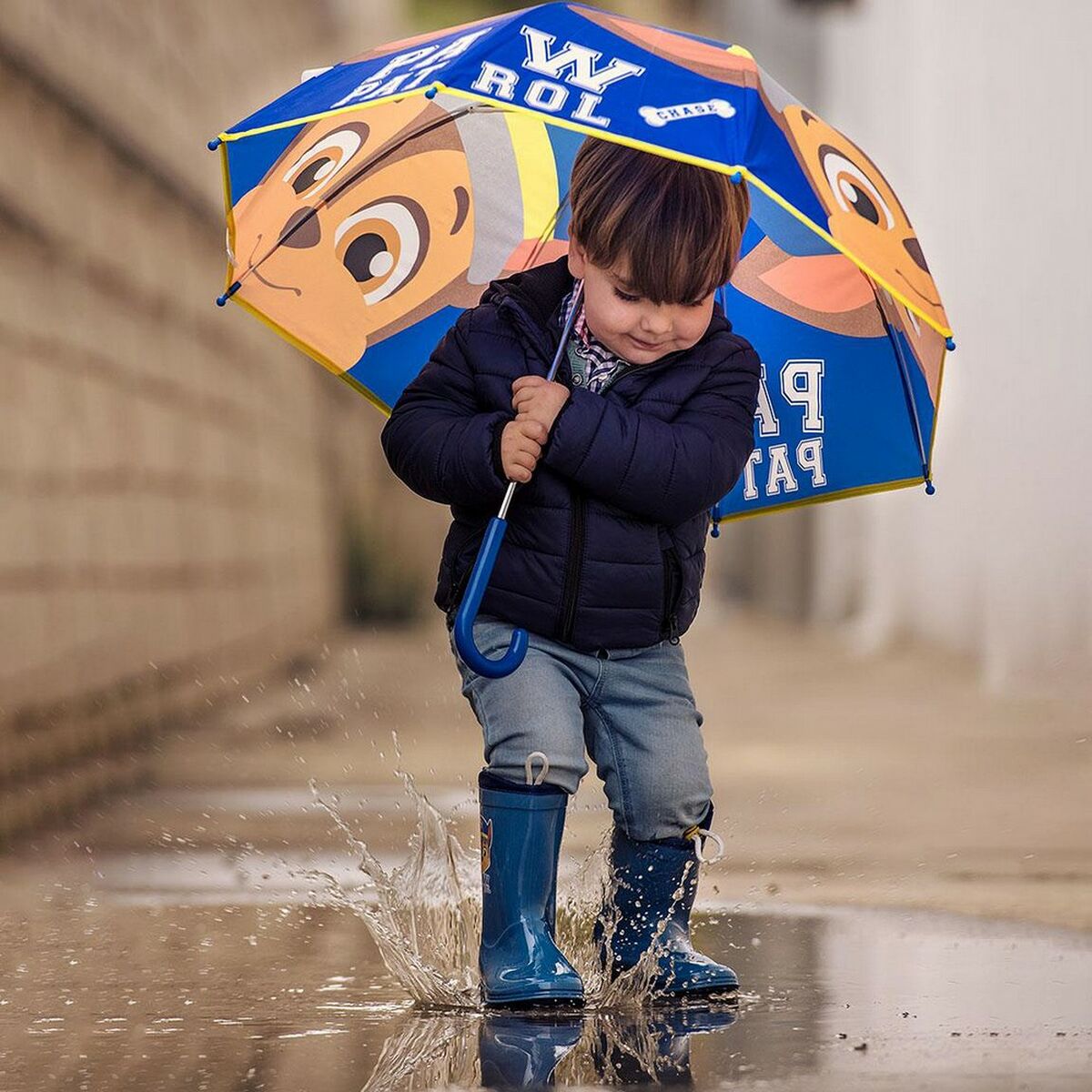 The Paw Patrol Umbrella The Paw Patrol Blue