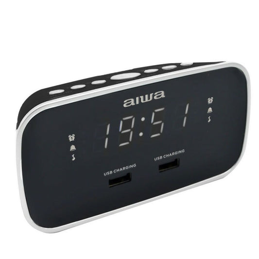 Aiwa Clock-Radio Aiwa Cru-19Bk Black