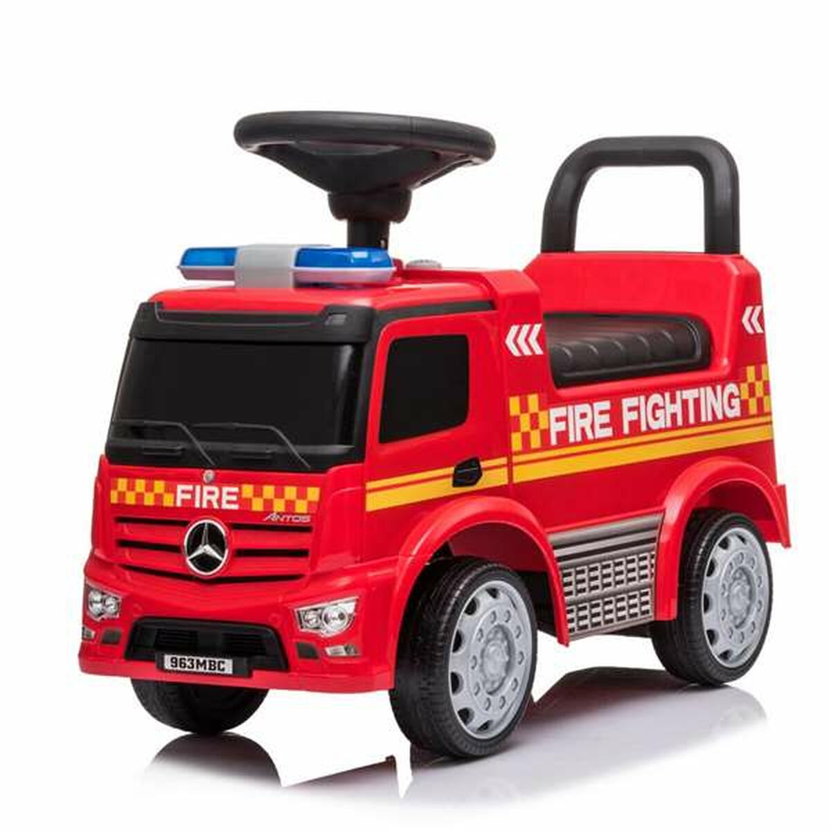 Sonic Fire Engine Sonic Mercedes Truck Actros Red