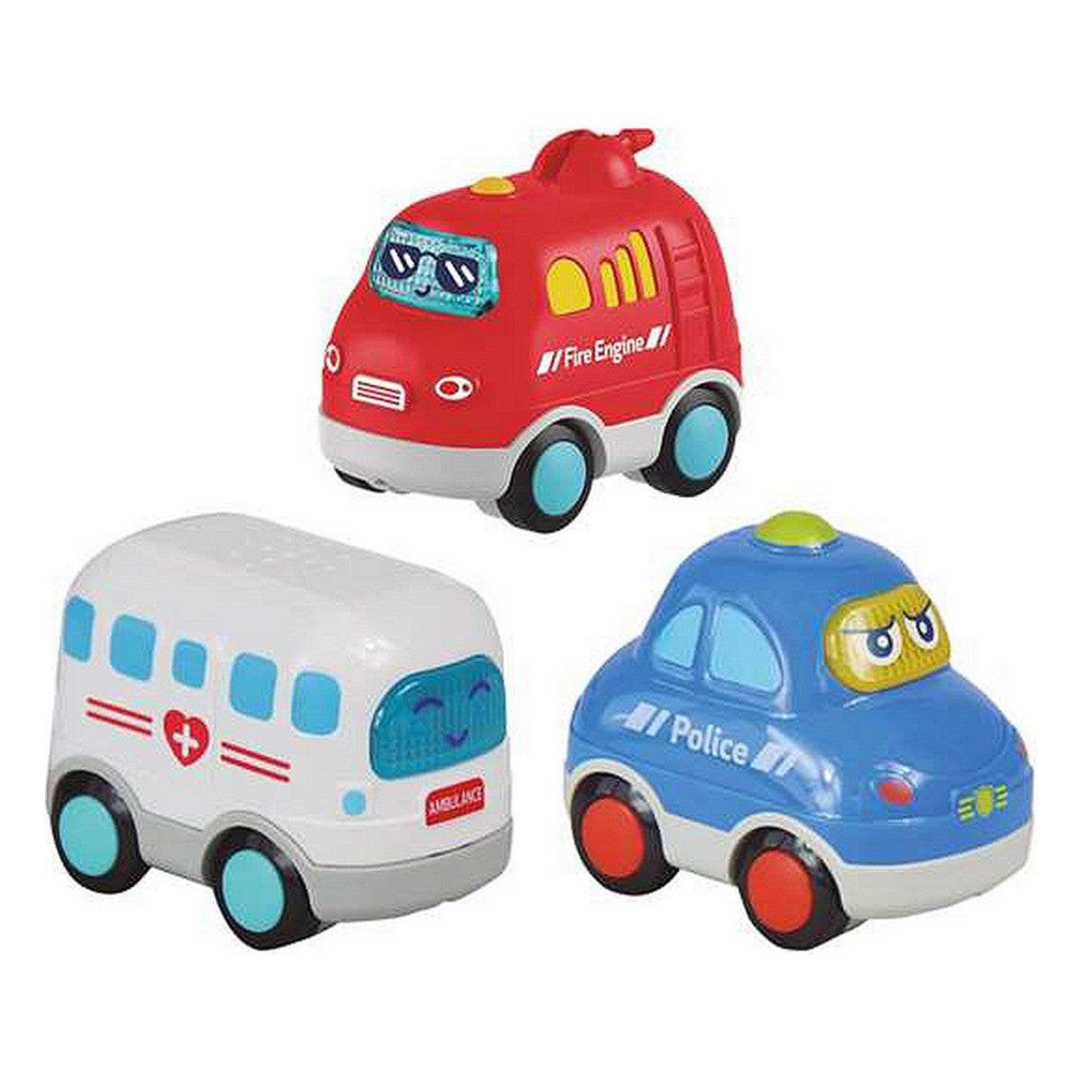 Bigbuy Fun Toy Car Fire Engine Police Car Ambulance