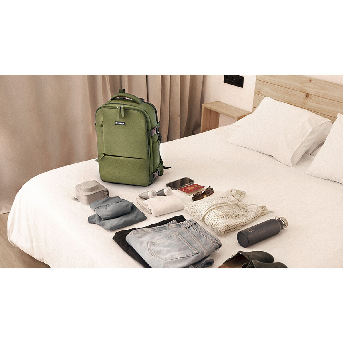 Numada Casual Backpack Numada B40 Green 20 L 40 X 25 X 20 Cm