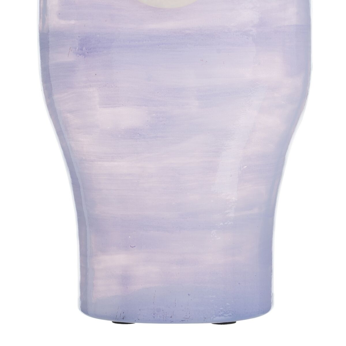 Bigbuy Home Vase Blue White Resin Crystal 15 X 9 X 31 Cm