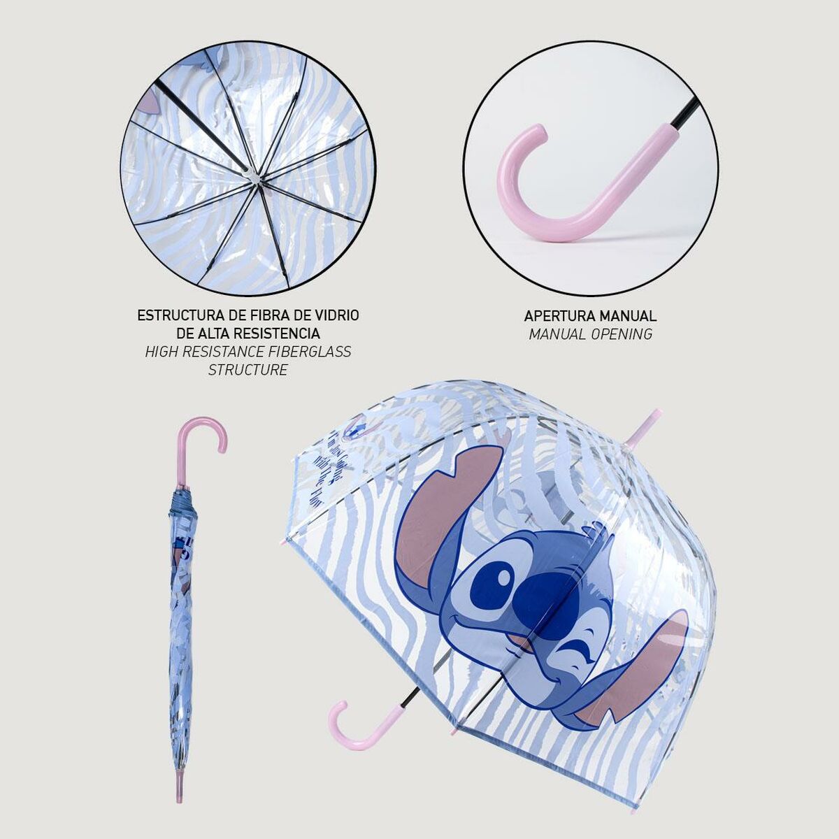 Stitch Umbrella Stitch Blue Poe