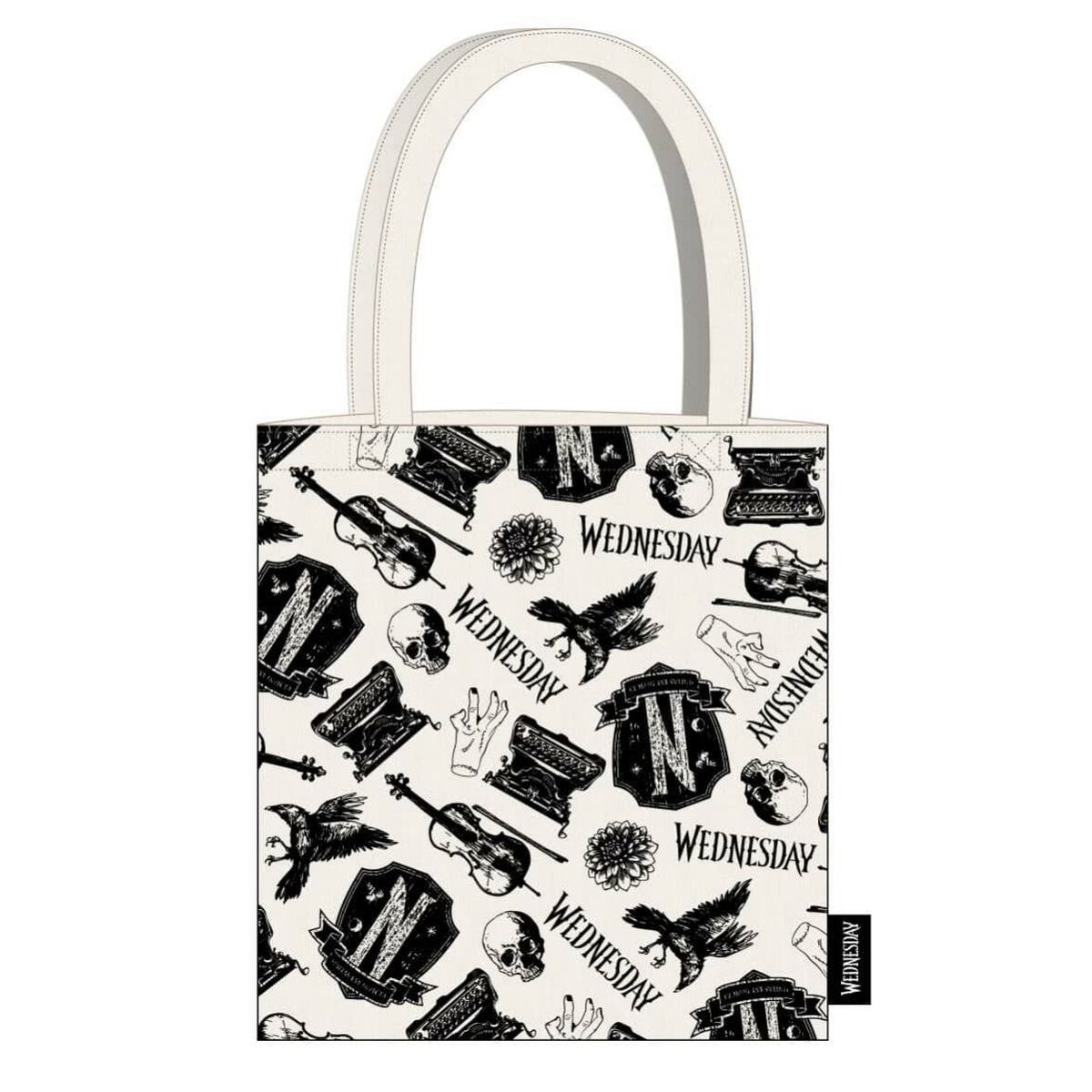 Wednesday Women's Handbag Wednesday White 36 X 39 X 0,4 Cm