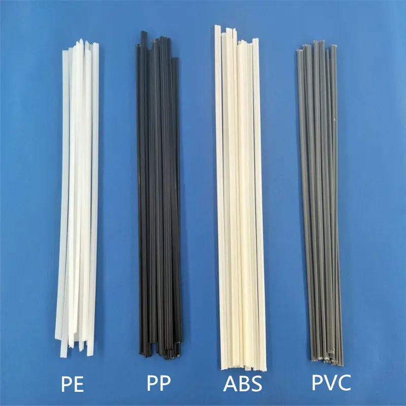 Plastic Welding Rods 200mm Length ABS/PP/PVC/PE Welding Sticks 5x2mm For Plastic Welder 40pcs