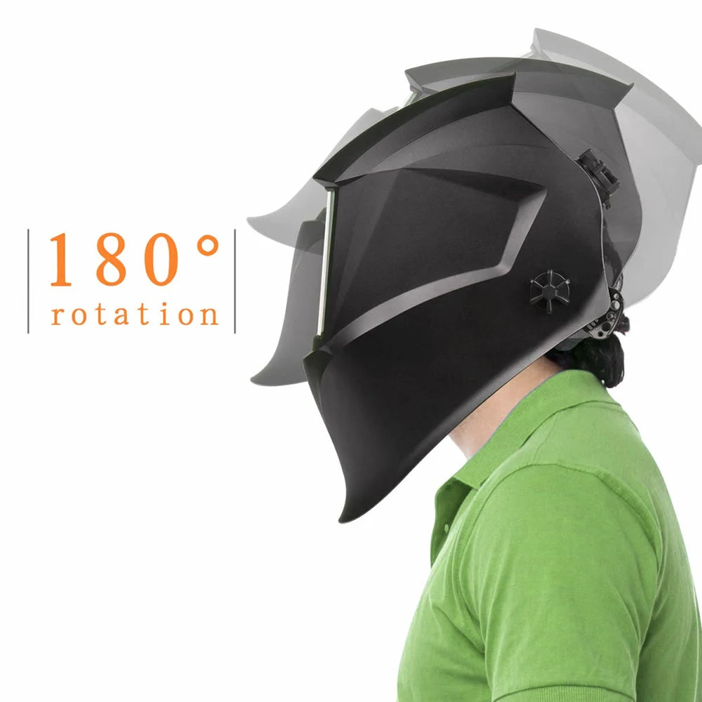 Professional Welding Mask View Size 100x73mm Top Optical 1111 4 Sensors 4(3)-13 Sun9Max Sun9L Big Auto Darkening Welder Helmet