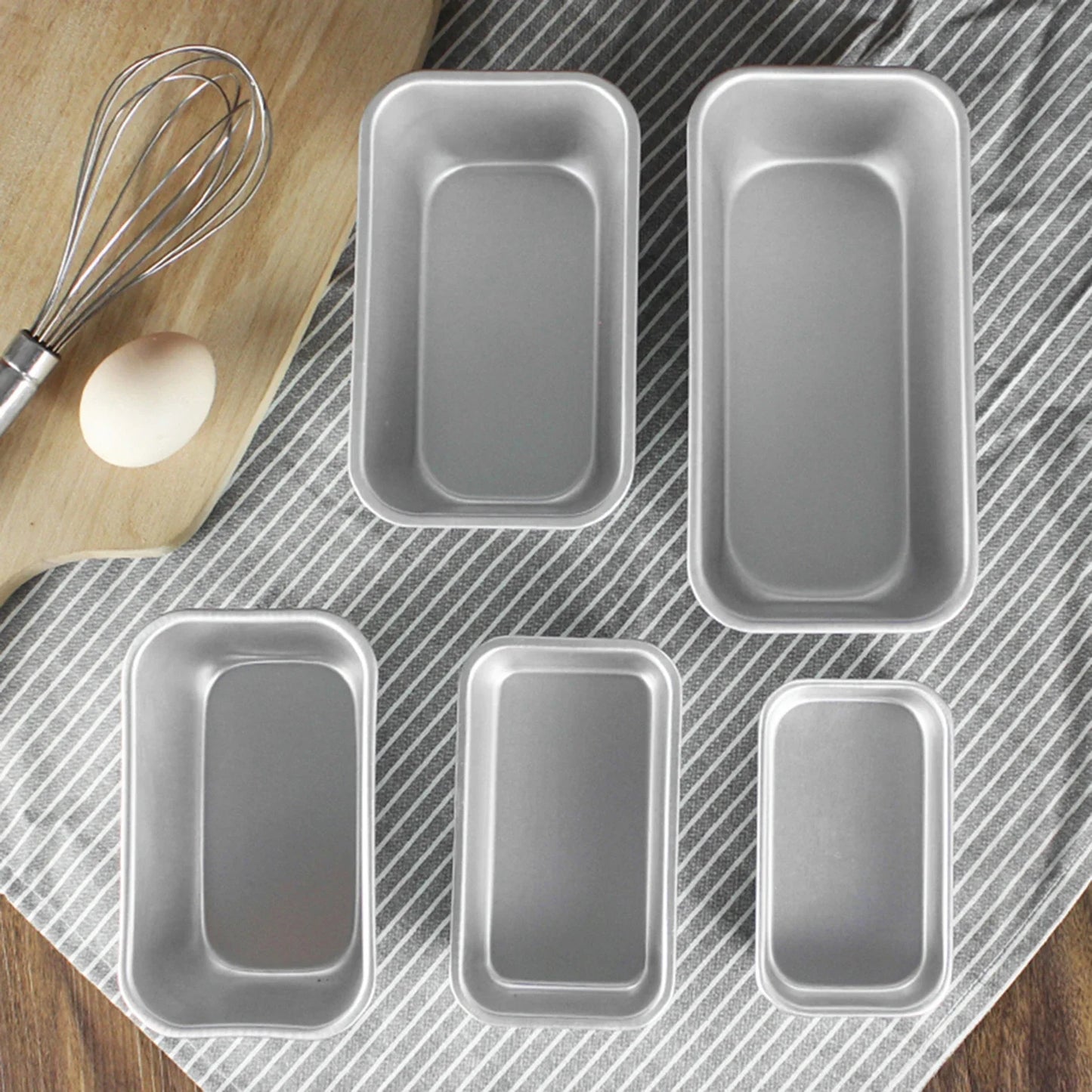 Nonstick Baking Bread Loaf Pan Carbon Steel Toast Bread Pan Tin Kitchen Rectangle Bakeware Brownies Mold for Kitchen Baking Tool