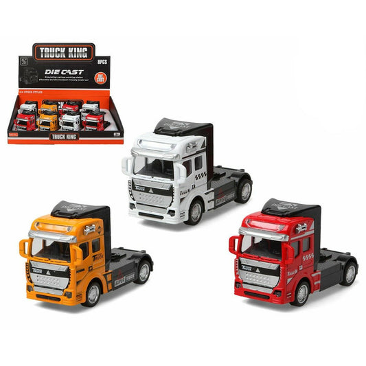 Bigbuy Fun Lorry Truck King Metal Multicolour 12 X 7 Cm