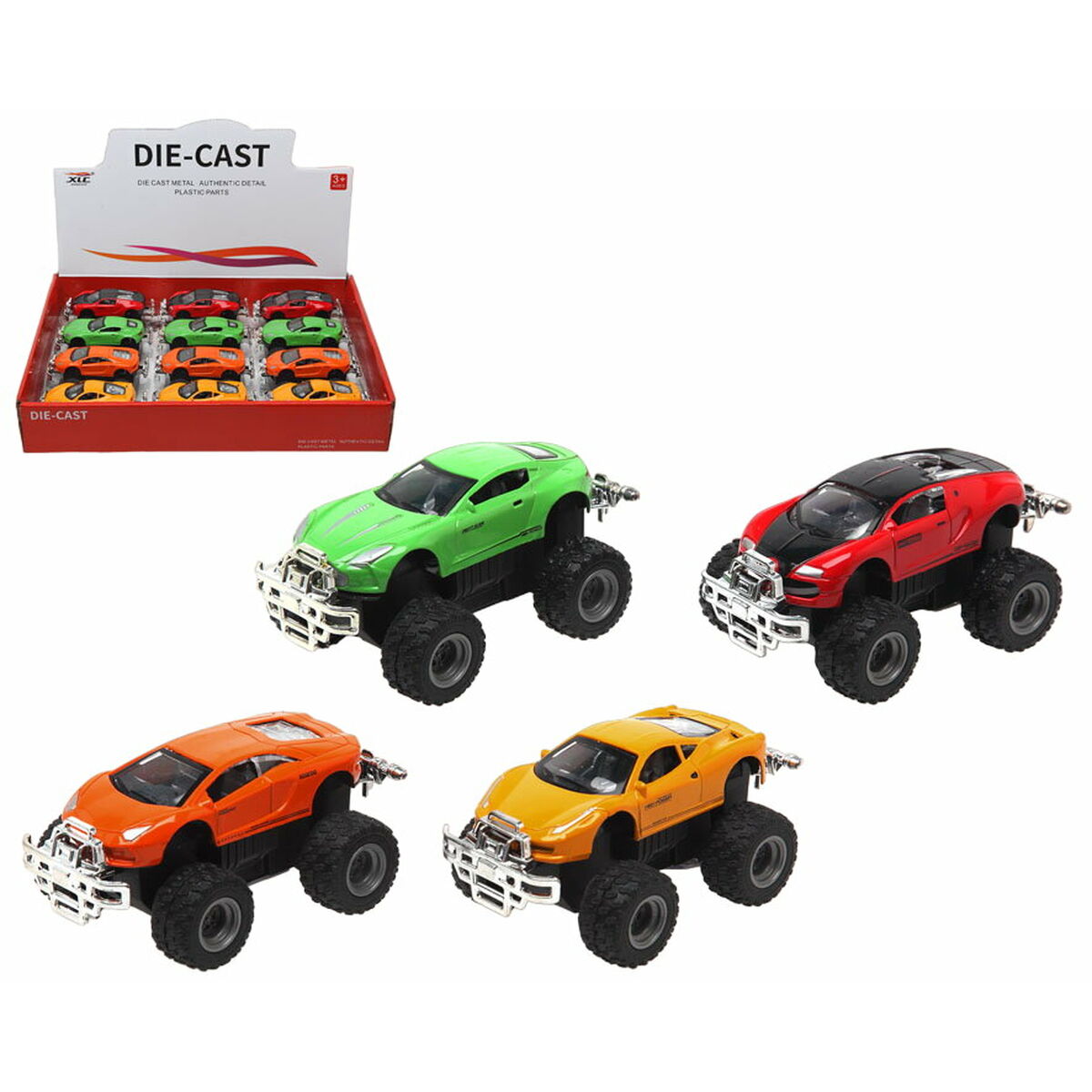 Bigbuy Fun Car Monster Die Cast Car