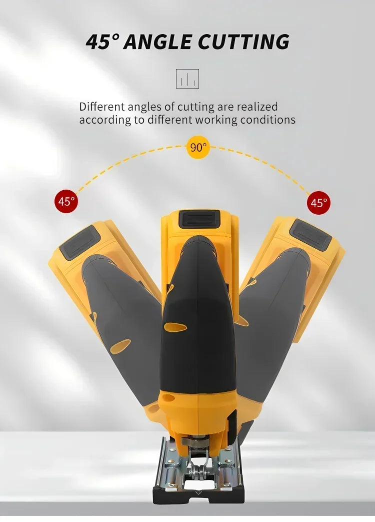 Dewalt 2700RPM Brushless Curve Saw 20V Cordless Electric Jig Saw Portable Multifunction Adjustable Woodworking Power Tool