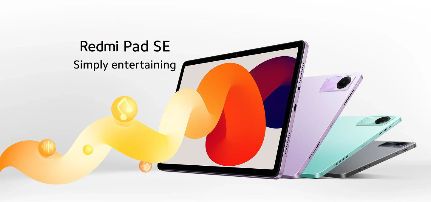 Redmi Pad SE Xiaomi Global Version Mi Tablet 90Hz 11" Display 8000mAh Snapdragon® 680 Quad speakers Dolby Atmos®